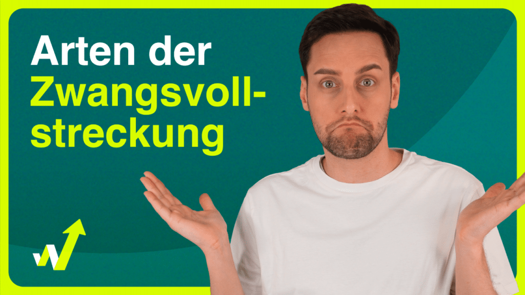 Welche Arten der Zwangsvollstreckung es gibt, erklärt Ihnen dieses Video