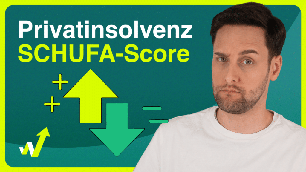 Welchen Einfluss hat die Privatinsolvenz auf den SCHUFA-Score? Unser Video erklärt's!