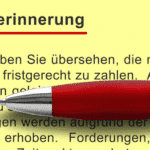 Die Zahlungserinnerung verfassen – Wann ist es Pflicht und wie geht’s?